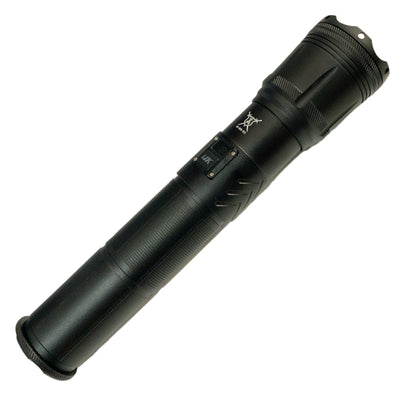 Maxi lámpara LED con efecto patrulla y zoom de 5 pasos