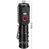 Linterna LED de 3 modos con base magnética y clip de sujeción — imagen 2 de 3
