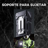 Mini linterna giratoria con efecto patrulla y función power bank — imagen 6 de 8