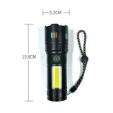 Lámpara LED con luz COB de 1000 lúmenes, power bank e impermeable — imagen 2 de 4