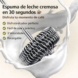 Mini espumador de leche portátil recargable con 3 niveles — imagen 2 de 3