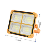 Reflector solar LED portátil de 4 paneles con función power bank — imagen 4 de 4