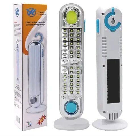 Lámpara de emergencia LED con panel solar integrado