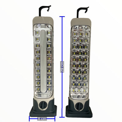 Lámpara LED de emergencia recargable con base soporte