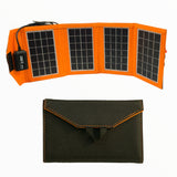 Panel solar portátil impermeable con banco de energía para exteriores — imagen 1 de 3