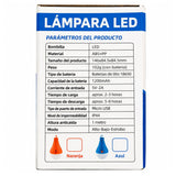 Foco LED recargable portátil con gancho integrado y 3 modos de iluminación — imagen 6 de 6