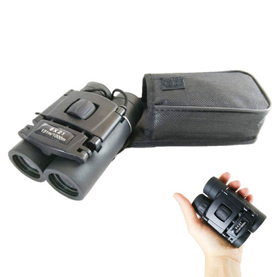Binoculares de bolsillo compactos zoom 8x21 con funda incluida