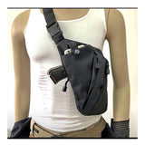 Mochila pushpack sobaquera slim para uso diario en color caqui — imagen 8 de 8