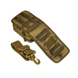 Mochila táctica militar multifuncional negra tipo mariconera en nailon 700D — imagen 4 de 5