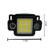 Linterna de cabeza LED con 5 modos y efecto patrulla — imagen 4 de 4