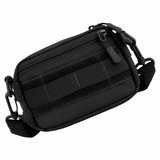 Bolsa mini multifunción con sistema MOLLE en negro, caqui y verde — imagen 2 de 7