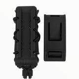 Porta cargador de polímero negro para 9 mm sujeto al cinturón — imagen 2 de 3