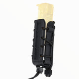Porta cargador de polímero negro para 9 mm sujeto al cinturón — imagen 3 de 3