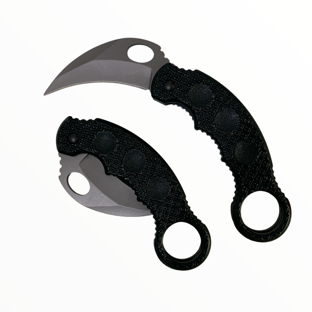 Navaja plegable manual con seguro en distintos modelos