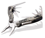 Pinza multiherramienta plegable 14 en 1 sobre mesa de trabajo — imagen 4 de 4