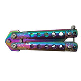 Mini navaja mariposa de 12.5 cm en varios colores — imagen 3 de 4