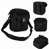 Bolsa militar táctica cruzada con 5 compartimentos y sistema MOLLE — imagen 7 de 8