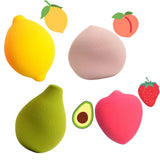 Aplicador de maquillaje con forma de fruta en colores surtidos — imagen 4 de 5