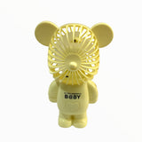 Ventilador portátil con diseño de oso para escritorio — imagen 1 de 2