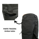 Pantalón táctico de combate en color caqui con múltiples bolsillos — imagen 8 de 8