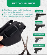 Funda ambidiestra de nylon con porta cargador para porte oculto — imagen 5 de 5