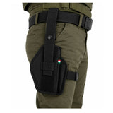 Funda militar negra ajustable con porta cargador o porta balas lateral — imagen 3 de 3