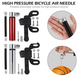Mini bomba portátil de aluminio para ciclismo — imagen 3 de 3