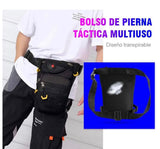 Piernera muslera 2 en 1 color negro convertible en mariconera — imagen 5 de 6