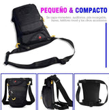 Piernera muslera 2 en 1 color negro convertible en mariconera — imagen 6 de 6