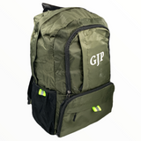 Mochila plegable ligera e impermeable en verde o negra, se compacta fácilmente — imagen 1 de 5
