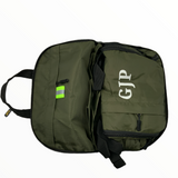 Mochila plegable ligera e impermeable en verde o negra, se compacta fácilmente — imagen 2 de 5