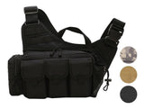 Pechera táctica militar impermeable de 10 litros en color caqui — imagen 1 de 4