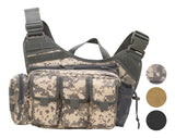 Pechera táctica militar impermeable de 10 litros en color caqui — imagen 3 de 4