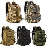 Mochila de 30 litros con sistema molle en negro, caqui o verde — imagen 5 de 6