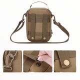 Bolso militar con sistema MOLLE para almacenamiento de viaje — imagen 6 de 7