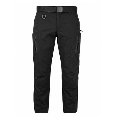 Pantalón táctico expandex con resorte lateral y múltiples bolsillos