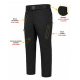 Pantalón táctico expandex con resorte lateral y múltiples bolsillos — imagen 2 de 4