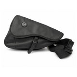 Mochila bandolera negra impermeable con broche metálico de liberación rápida — imagen 1 de 6