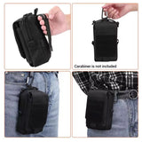 Bolso táctico molle multifuncional porta billetera en negro — imagen 3 de 5