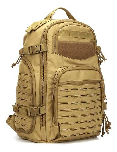 Mochila táctica militar de 45 litros en caqui, negra o verde militar