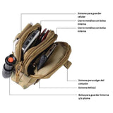 Bolsa militar porta celular de nylon 600D con sistema MOLLE — imagen 5 de 6