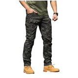 Pantalón táctico de combate en color caqui con múltiples bolsillos — imagen 2 de 8