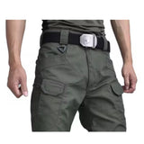 Pantalón táctico de combate en color caqui con múltiples bolsillos — imagen 5 de 8