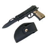 Navaja plegable en forma de pistola con funda incluida — imagen 2 de 3