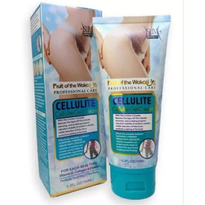 Crema corporal anticelulítica para rutina de masaje
