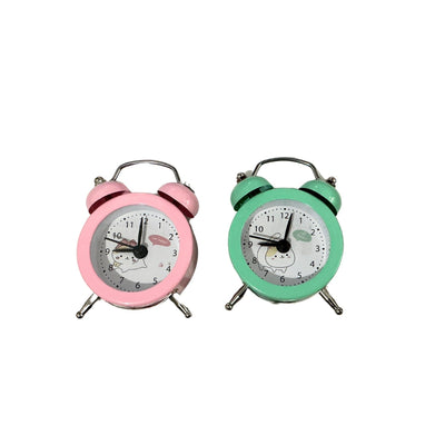 Reloj despertador mini y compacto para buró o escritorio