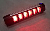 Lámpara de emergencia LED con luz cob en blanco y rojo — imagen 3 de 5