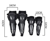 Juego de rodilleras y coderas de protección para motociclista — imagen 2 de 2
