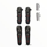 Set de 4 piezas de rodilleras y coderas para motocross y ciclismo — imagen 4 de 4