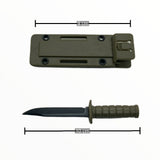 Cuchillo abrecartas de diseño táctico para oficina — imagen 3 de 3